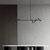 Kroonluchters leidden kroonluchter voor woonkamer slaapkamer eetkamer eetkeuken moderne minimalisme stijl ronde ring hangende lamp zwart hangend licht