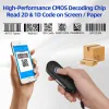 Scanners Holyhah mini Bluetooth Barcode scanner USB Bluetooth 2.4g Wireless 1D 2D QR PDF417 Code à barres pour iPad iPhone Android Tablet