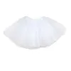 1rco tutu robe 1pc enfants bébé filles en mousseline de soie en mousseline de soie jupe tutu pour multicouches en tulle petit pettishirt children longueur 30cm d240507