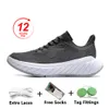 2024 المصمم Clifton Bondi 8 Mens Running Shoes Carbon X2 Challenger ATR 6 Parfait Triple White Seaweed Coast Women Women Men Mest Mesh Travel