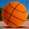 Basketball Kids High-Resilience de basket-ball calme dribble basket-ball léger 3/5/7 pour diverses activités intérieures
