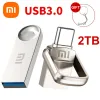 Azionamento Xiaomi 2TB USB 3.0 Pendrive USB Flash Drive Typec Interfaccia Real Capacità reale 1 TB Disco Flash ad alta velocità per PC per laptop