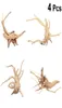 4PCS Aquarium Decoraties Natural Branch Driftwood voor vissentankdecoratie ornamenten Y2009228157900