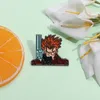 Boys japanese character enamel pin childhood game movie film quotes brooch badge Cute Anime Movies Games Hard Enamel Pins