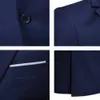 Costumes pour hommes Blazers Mens Business Marid Robe Elegant Vestes 2 pièces 3 Luxury Full set Pantal