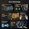 Joysticks Iine Ungrade Wireless Myse Pad 2.4G Gamepad kontroler klawiatury i myszy zestaw z alpami touchpad joystick PC J240507