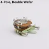 Accessoires 1 pièce Oak Grigsby 2pole Single Wafer / 4pole, Double Wafer 5way Super Switch pour les micros de guitare électrique