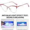 Solglasögon Ultralight Blue Light Blocking Geryeglasses Square Frame Optical Spectacle Office Computer Eye Protection Glass Fodel Eyewear