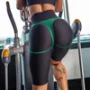 Shorts actifs femmes sportif sexy mirshers à mailles femme 2024 Gym transparente lycra cyclisme fitness yoga haut taille noire