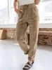 Frauenhose Hippie Roupa Feminina Baggies zum Verpacken von Casacos Za Frauen Corduory Pantaloni Donna Pantalon ete Femme