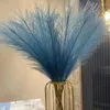 Decoratieve bloemen 20 stks/Lot Artificial Fluffy Pampas Grass Bouquet For Wedding Home Party Vaas Decoratie Boho Fake Plant Reed