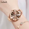 Labaoli Tiktok Womens Watch Premium Luxury Mode waterdicht stalen band Quartz Women