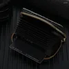 Wallets Women Cartão Bolsa de armazenamento de cartão elegante bolsa de moedas Stromestone carteira pequena para zíper para o suporte de bolsas homens