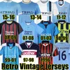 Haaland Kun Aguero 93 94レトロサッカージャージ1981 82 89 91 96 97 98 99 07 2008 11 12 13 16 MANS CITISE