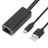 Ethernet Network Card Adapter Micro USB -Strom für RJ45 10/100 Mbit/s für Fire TV Stick Chromecast Google