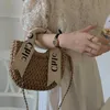 10A Sac de mode 230529 Totes Fashion Fashion Women's Handbags Designer Alphabet Femmes Nouveaux sacs tissés en paille d'été