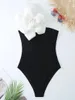 Женские купальные костюмы Bikinx Corean One Piece Swimsuit Женский борьба с животом с такуй с платьем команда невесты для купания купания для купания