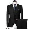 Costumes pour hommes Blazers Mens Business Marid Robe Elegant Vestes 2 pièces 3 Luxury Full set Pantal