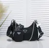 Livraison gratuite de créateur de luxe sac Hobo Pièces en nylon sacs d'épaule sac à bandoulière crossbody sacs de sac à main