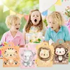 Geschenkverpackung Jungle Animals Süßigkeiten Kisten Safari Geburtstag Kinder Verpackung Box Wild One Babyparty Geschenke