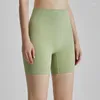 Shorts actifs à séchage rapide Force élastique Slimyoga Perméabilité Fashion High Taist Pant Buttock Lift Fitness Running Sports Clothing