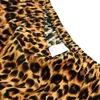 Abbigliamento da donna femminile estate 3xl 100% adesive a maniche corte leopardo set di pigiama da donna con un pigiama pajama sciolti casual wx