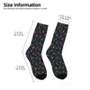 Chaussettes de chaussettes Folie basses hommes bois Floral Floral de haute qualité Gothic Autumn Running Sports Anti Sweat Modèle