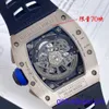 RM Tourbillon Wrist Watch RM011-FM Platinum Original Diamond Set Felipe Massa Limited Edition RM011 Fashion Men's Fashion Casual Business Wrist