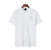 T-shirts masculins Designer Polo Mens Summer Mens European and American Leisure Cotton Colaire à manches brodées Modèle T-shirt imprimé T-shirt M-3XL 99PC