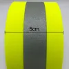 Webcams Fluorescent Yellow Flame Fire Retardant Reflective Fabric Warning Tape Sew on Clothes