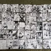 Klistermärken 50st anime manga panel estetisk vägg bild collage tryck barn rum dekorationer vardagsrum sovrum dekor anime affisch