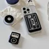 Мобильный телефон держателей корейский милый Walkman для магнитного телефона Griptok Grip Tok Stand для iPhone 15 складного беспроводного зарядного кольца