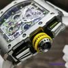 RM Tourbillon Wrist Watch RM11-03 Men's Series Men's Titanium Metal Automatic Mechanical Men's Watch RM11-03