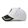Ball Caps Captains Hat Black Baseball Creative Sun Shade Cotton Unisexe