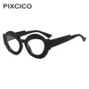 Óculos de sol R56864 Novos óculos de leitura de cores polarizados+0,50 ~+3,50 Womens Popular Spliced Color Elder Glasses J240506