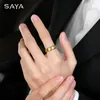 Tungsten Gold Rings Men And Women Fashion Shining Retro Frosting Party WeddingEngraving 240416