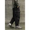 Мужские брюки Осенний тренд бренд в камуфляжные брюки в стиле в стиле Гонконга