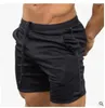 Shorts masculinos 2024 Summer Casual Capris Sports Pants Moda Moda de cor sólida Tide de praia