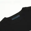 Мужская повседневная футболка плюс размер высокая хлопковая вязаная вышивка геометрическая роскошная вязаная дизайнер классический абрикот черный экипаж.