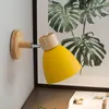 Wall Lamp Noordse Macron Home Appliance Decoratieve sconce voor slaapkamerbedden Studie Aisle Coffee binnenshuiss eenvoudig decorlicht