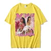 Therts Thirts Rap Singer Megan Thee Stallion Graphic Printed T-Shirt Mens Hip-Hop Top Retro Classic Trend T-Shirt 100 ٪ T-Shirtl2405