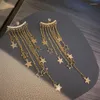 Stud Earrings Star Drop Dangle Metal Zink Alloy Fashion Jewelry Ladies Accessories