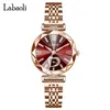 Labaoli Tiktok Womens Watch Premium Luxury Mode waterdicht stalen band Quartz Women