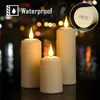 6pc Candle LED sem chamadas de LED de 6pc Luzes de chá com timer remoto para o casamento decoração de Natal 240430