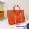 Chanei Summer Fashion Tote Tote Torka na ramię Top Designer Torba CC Can Pearl Duże torebki plażowe z paskiem łańcuchowym Portfel zakupów