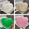 Women Heart Bag Designer Coas Kette Handtasche Tasche Luxus Leder Quilt Co Schulterkreuzkörper Liebesbeutel Clutch Wallet Hobo Geldbörsen Damen Messenger Tasche Beutel