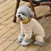 Vêtements de vêtements pour chiens pull à talon sweat à sweat mignon moelle
