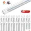 Tubes LED Stock US 4ft 1,2 m de tubes T8 LUMILES HAUT-BRIGHT 22W CHAUDE / COLON BLANC FLUORESCENT BBS G13 BI-PIN AC 85-265V Remplacement F DHUL9