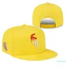 Cappelli da snapback per adulti Designer regolabile Baseball Flat Sun Hat All Team Logo ricamo unisex ricamo da calcio da calcio Outdoor Sports hip hop berretti aderenti berretti in rete