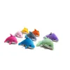 Animaux en peluche en peluche Mini Couleurs mignons mignons Dolphin charms enfants P Toys Party Party Pendant décorations de cadeau de livraison DRI